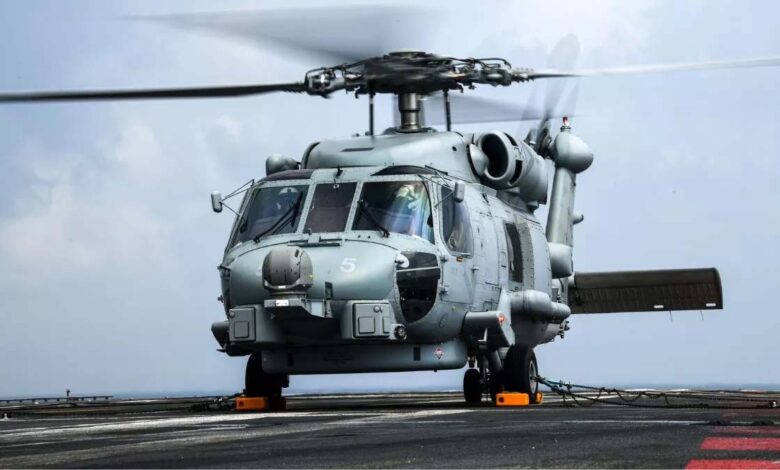 National News:हेलीकॉप्टर एमएच-60 रोमियो को छह मार्च को नौसेना में शामिल किया जाएगा