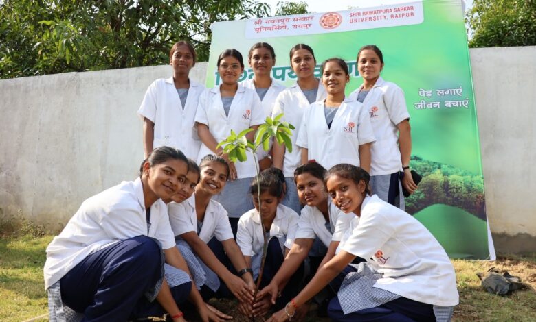 विश्व पर्यावरण दिवस के अवसर पर विद्यार्थियों ने किया पौधा रोपण..