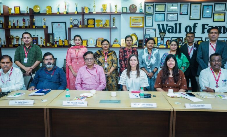 मुंबई स्थित संयुक्त राज्य दूतावास के प्रतिनिधिमंडल ने कलिंगा विश्वविद्यालय का दौरा किया