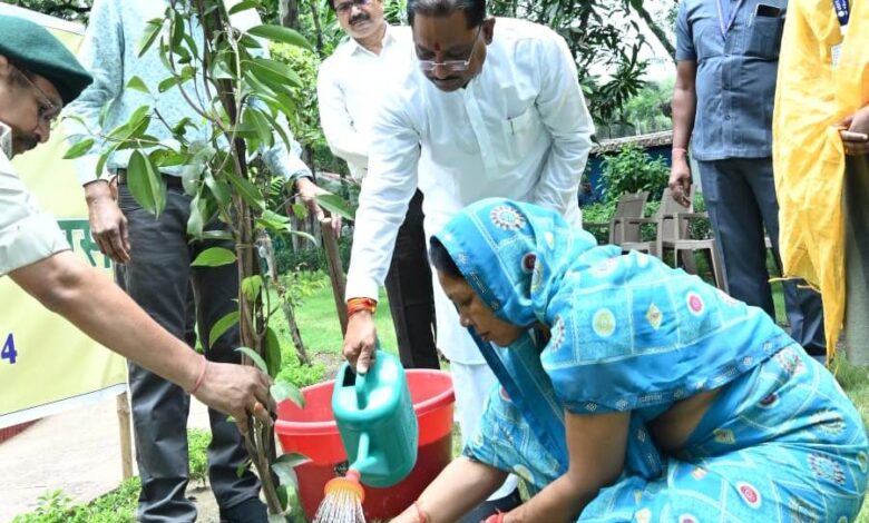 मुख्यमंत्री साय की विशेष पहल : बस्तर अंचल में आस्था के केन्द्रों पर होगी हरियाली