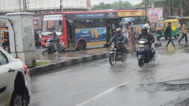 भोपाल में तेज बारिश का दौर जारी, 31 जिलों में भी आसार, छोटी-बड़ी नदियां उफान पर