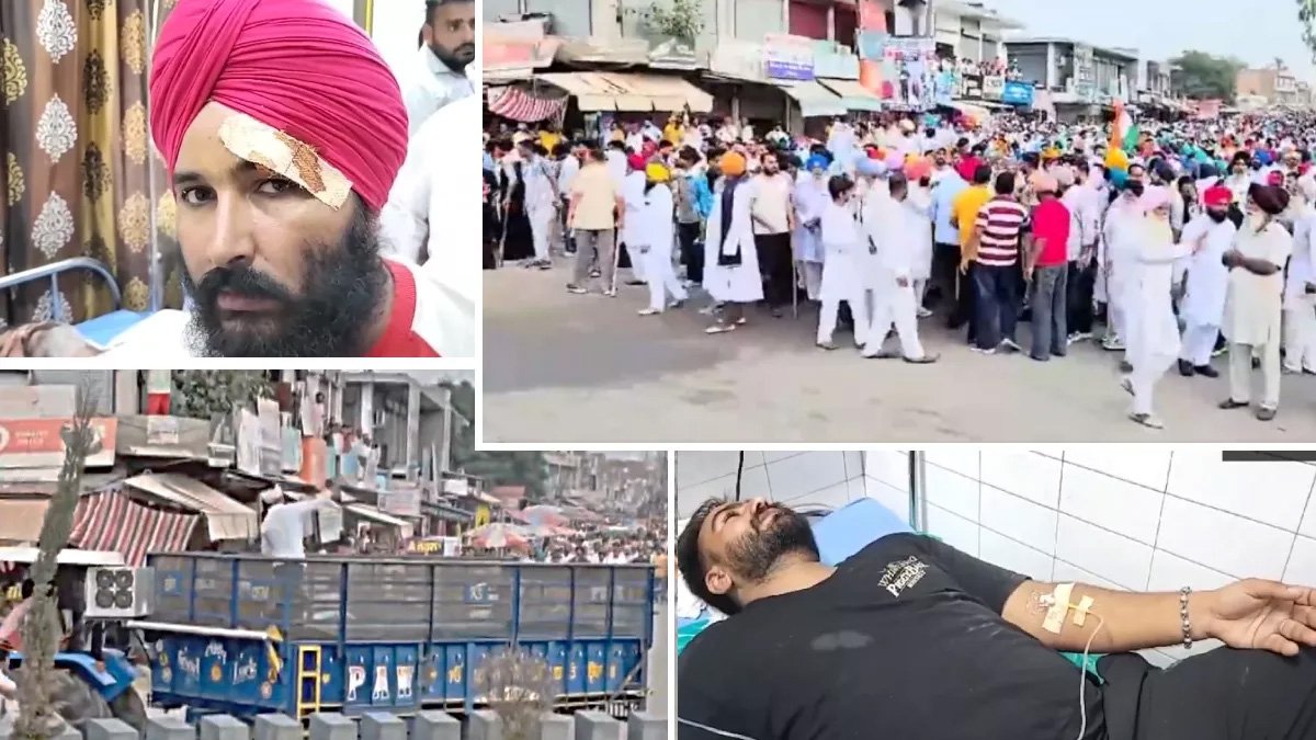 फिरोजपुर में आप और कांग्रेस के सर्मथकों के बीच झड़प