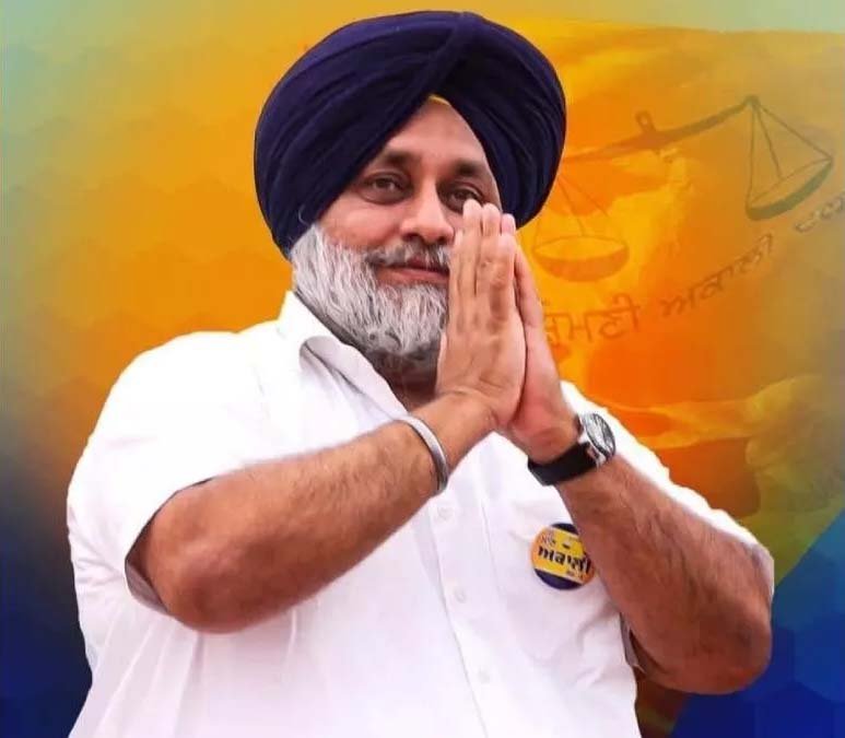 सुखबीर सिंह बादल ने अकाली दल प्रधान पद से दे दिया इस्तीफा