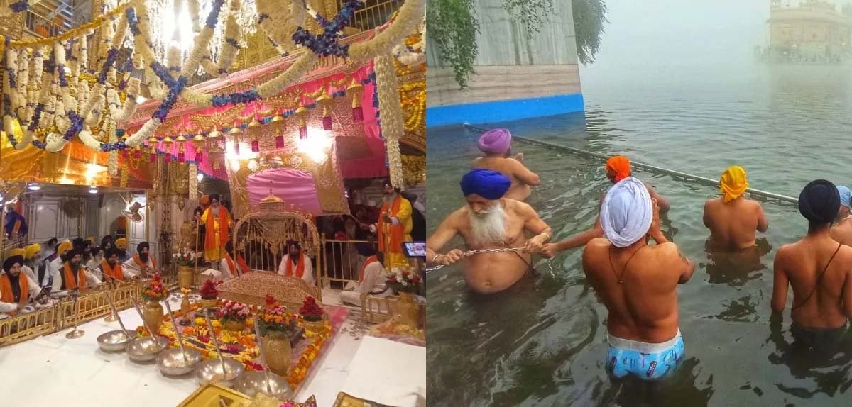 555वें प्रकाश पर्व पर श्रद्धालुओं ने लगाई आस्था की डुबकी