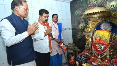 मुख्यमंत्री  विष्णु देव साय ने माता कौशल्या की पूजा-अर्चना कर प्रदेशवासियों की सुख-समृद्धि की कामना की